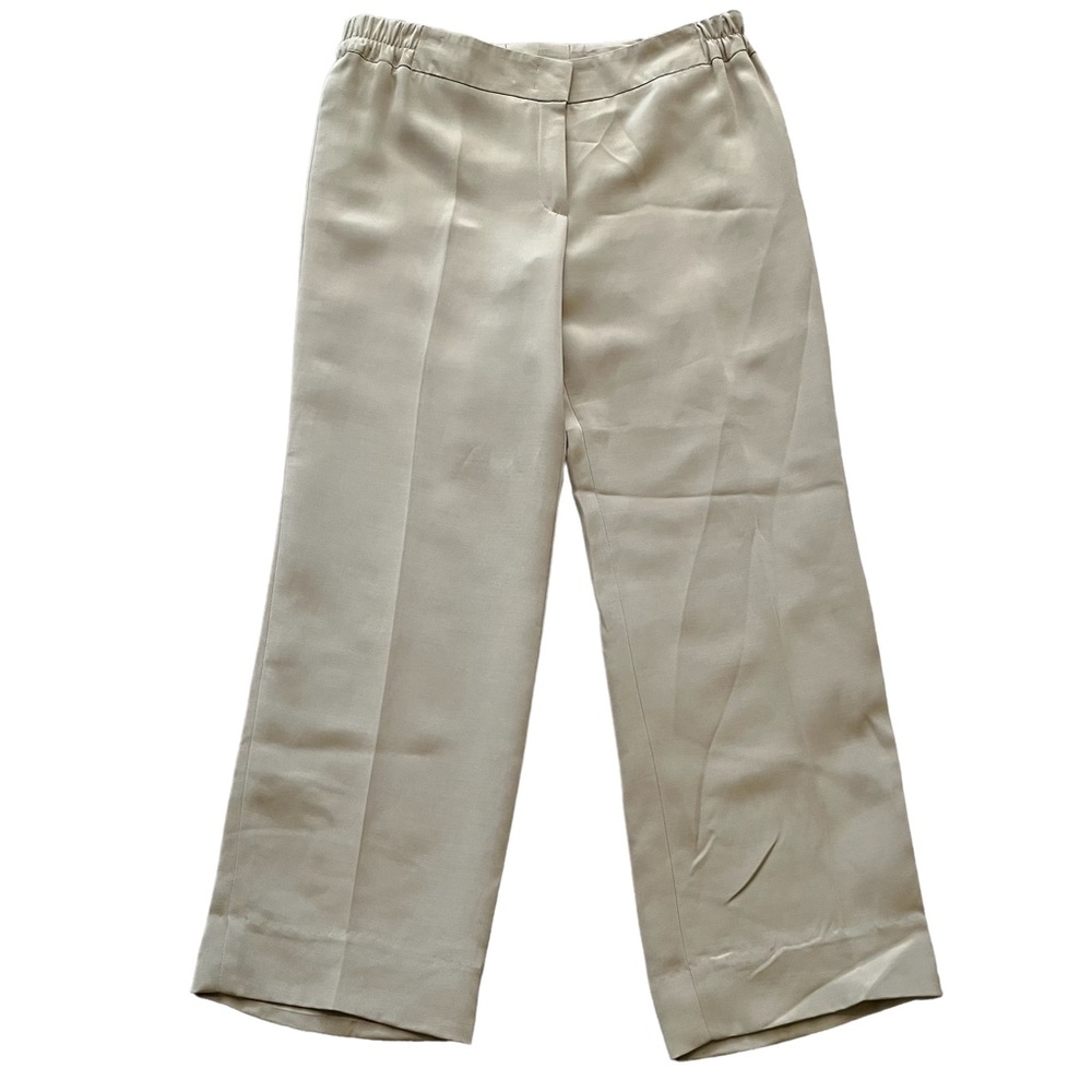 Escada Cream Trouser Pant 44(14)